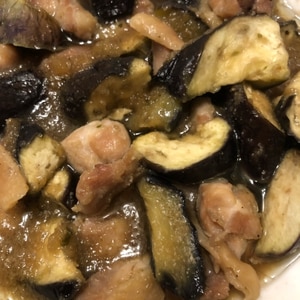 レンジで簡単！お皿ひとつで鶏肉とナスのみぞれ煮